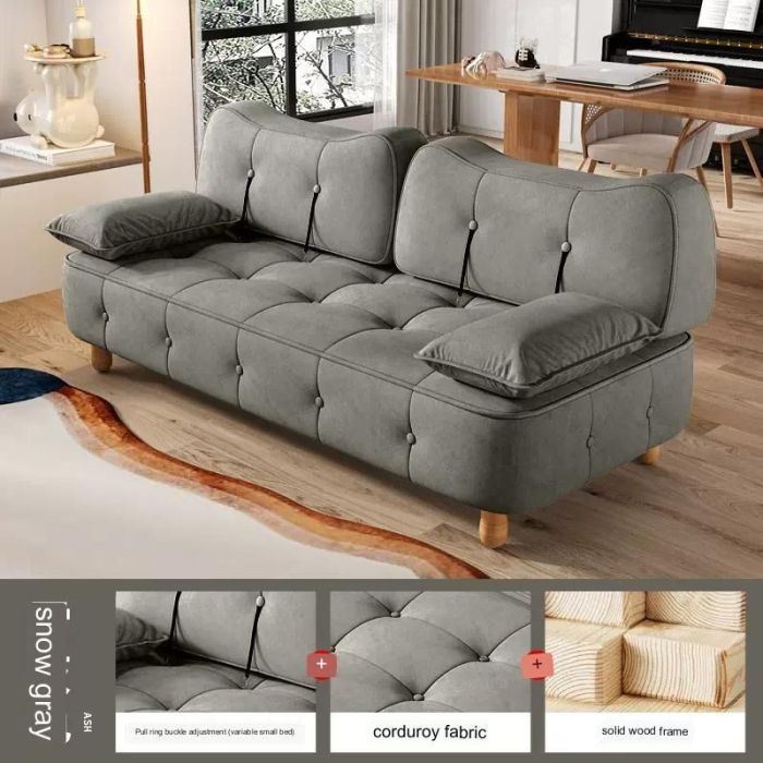 Modern Multi Functional Furniture Ideas for Small Spaces - The ... Multi-functional sofa furniture with storage drawers