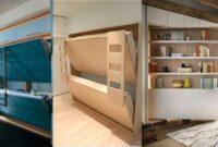 Space-saving wall bed furniture for small apartments