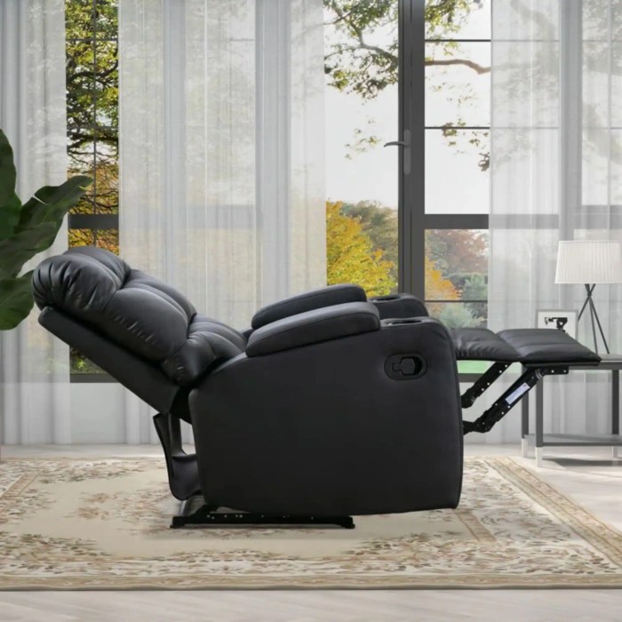 Comfortable recliner furniture with massage features