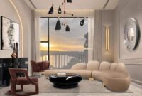 Custom designed furniture for unique living rooms