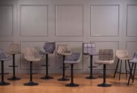 Stylish and functional bar stool furniture sets