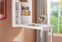 Decorative wall-mounted furniture for compact spaces