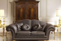 Luxurious leather sofa furniture for modern homes