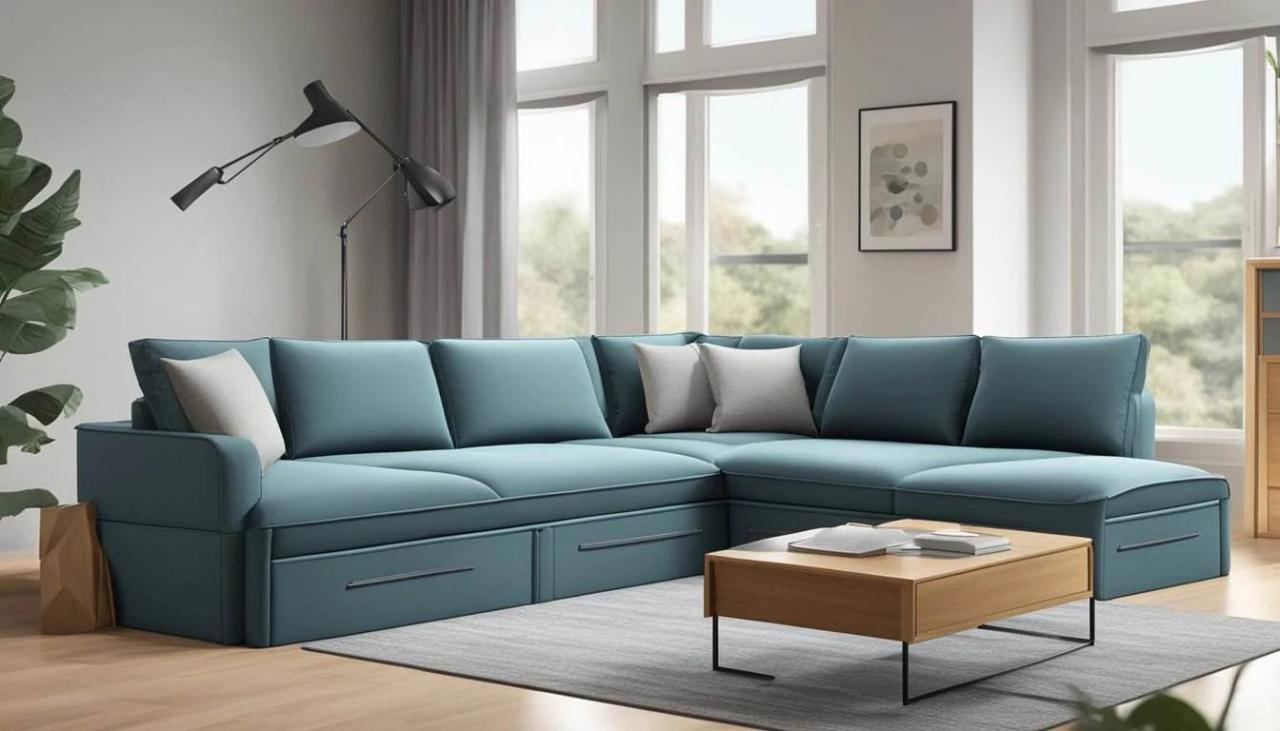 Multifunctional furniture: convertible sofa by Julia Kononenko Multifunctional furniture: convertible sofa by Julia Kononenko