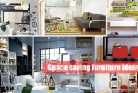 Small space furniture with practical design
